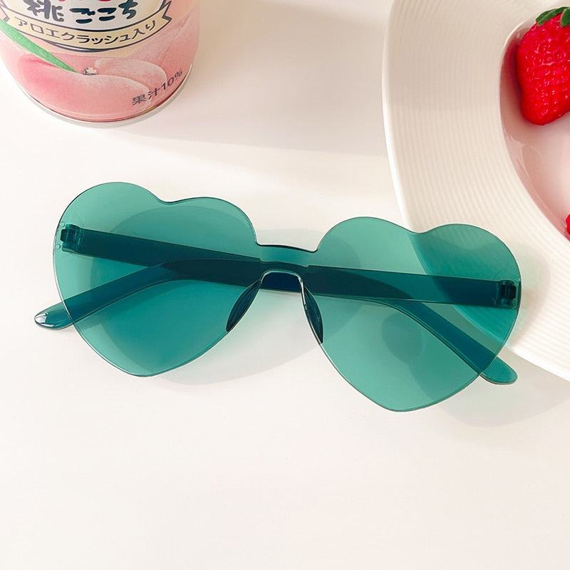 Rimless Heart Solglasögon