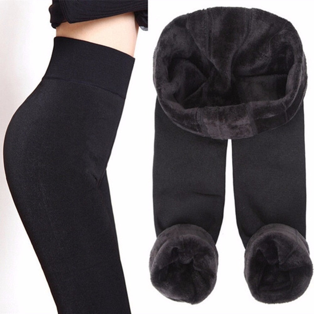Varm Tjock Cashmere Vinter Leggings | 1+1 GRATIS