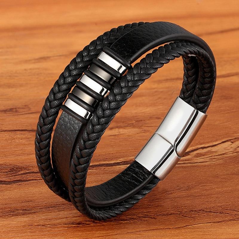 Herrarmband i läder - tidlös och stilren accessoar