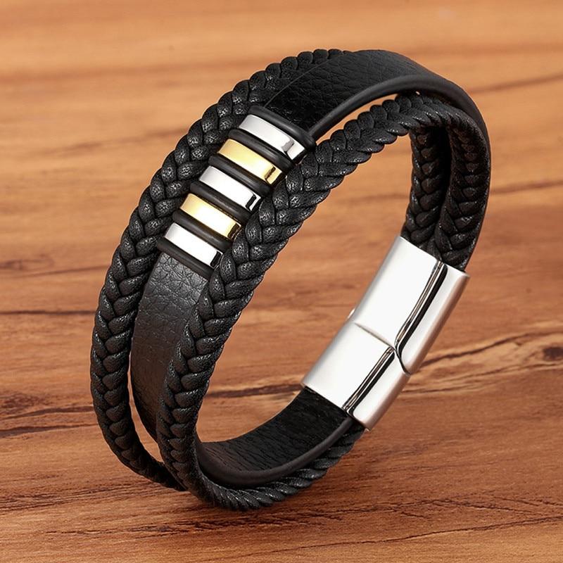 Herrarmband i läder - tidlös och stilren accessoar