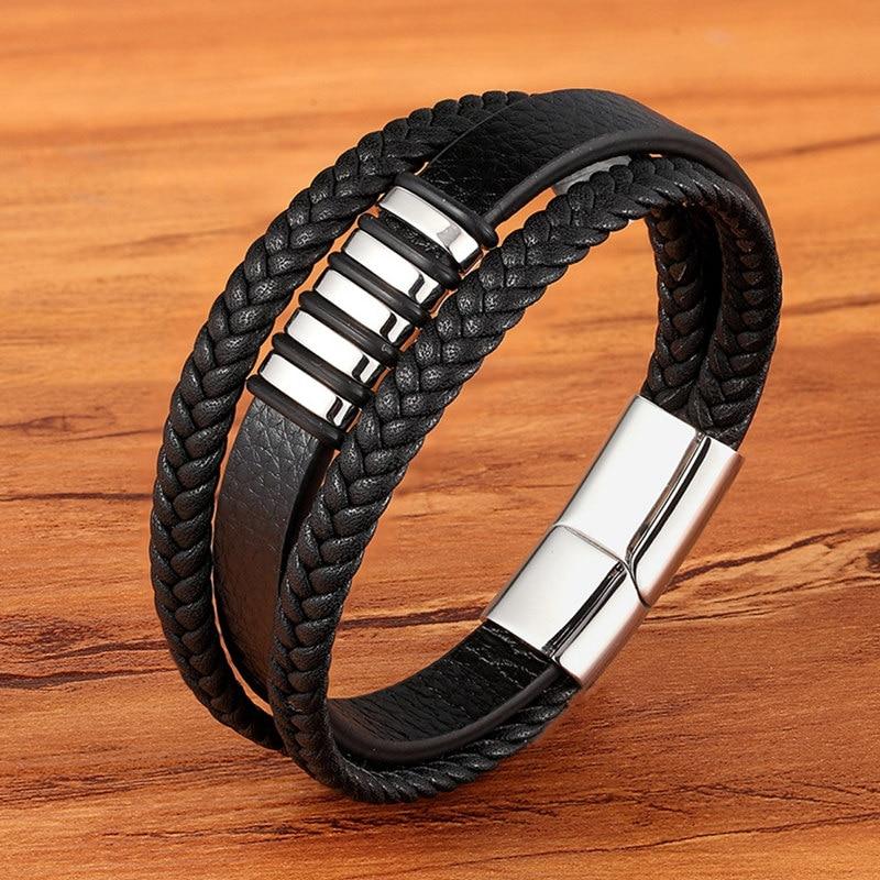 Herrarmband i läder - tidlös och stilren accessoar