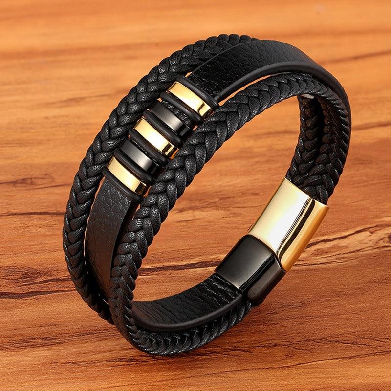 Herrarmband i läder - tidlös och stilren accessoar