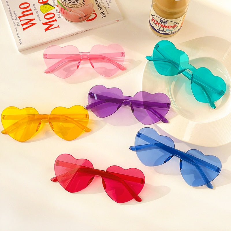 Rimless Heart Solglasögon