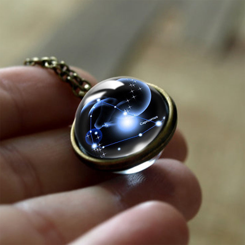 Halsband med 12 Stjärntecken Design 10