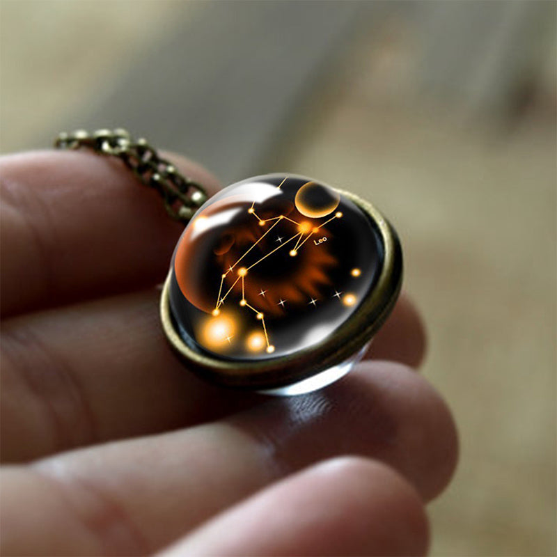 Halsband med 12 Stjärntecken Design 6