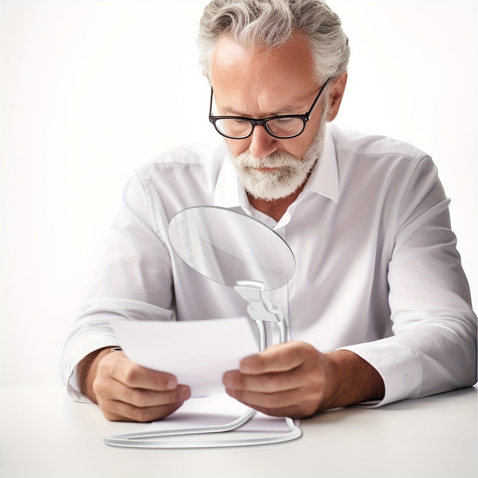 Halsförstoringsglas 5X för Seniorer 5