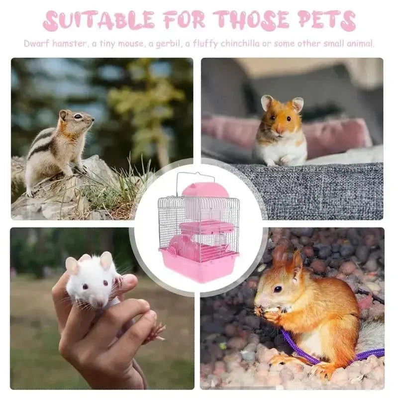 Hamsterhus för smådjur med kreativ design 5