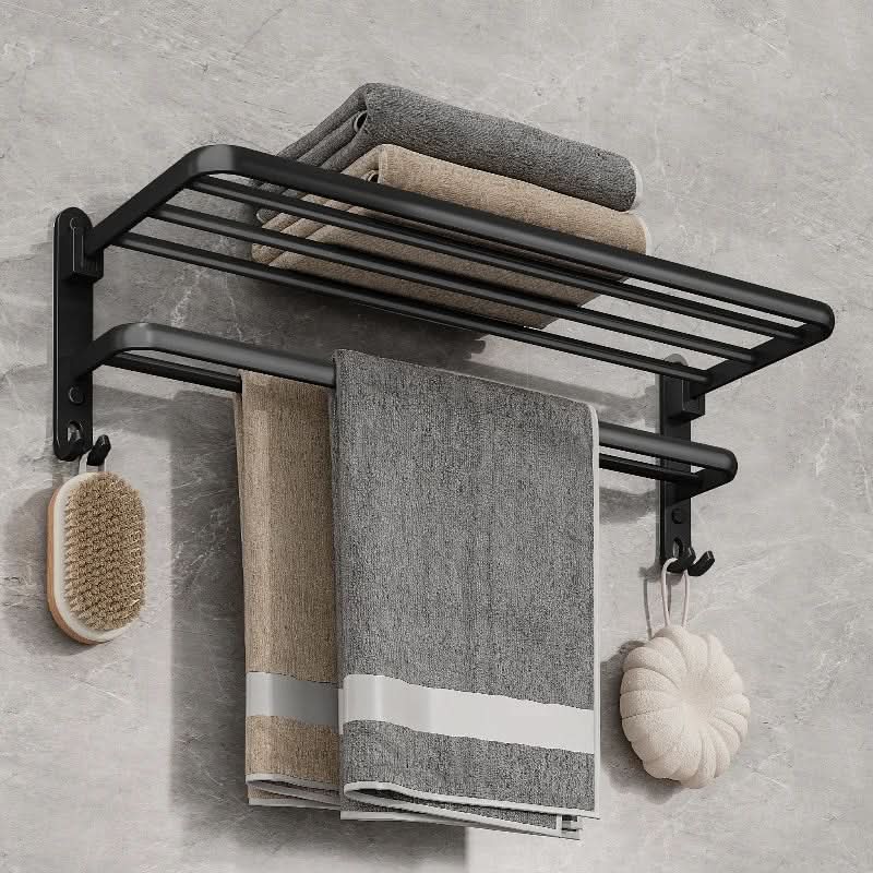 Handdukstork El Vikbar Design för Badrum - Modern och Utrymmesbesparande 5