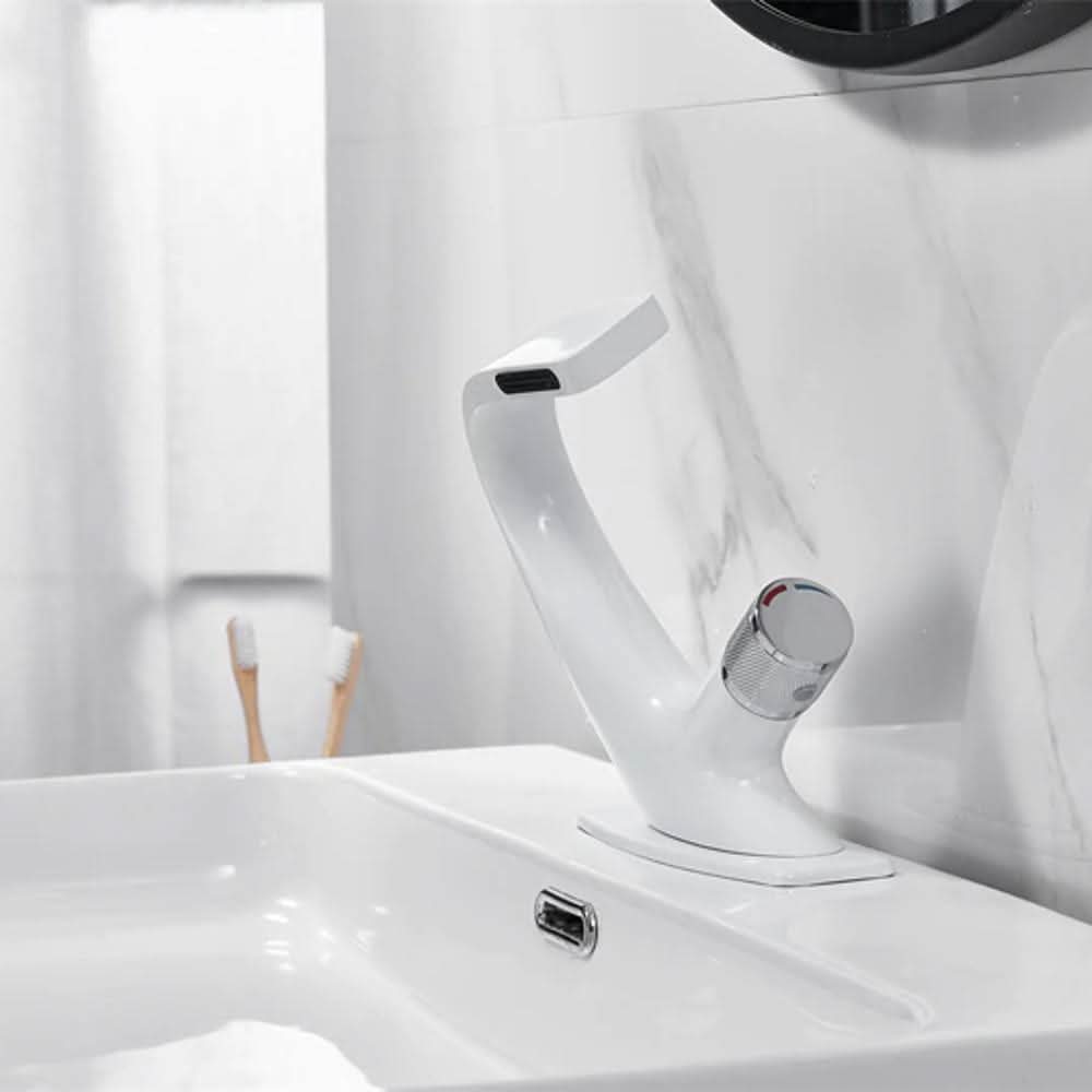 Handfat Kran Vattenfall Modern Design för Badrum 10