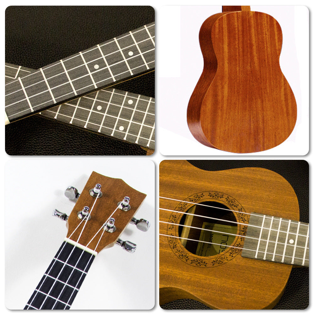 Handgjord Akustisk Ukulele 23 Tum För Musikälskare 1