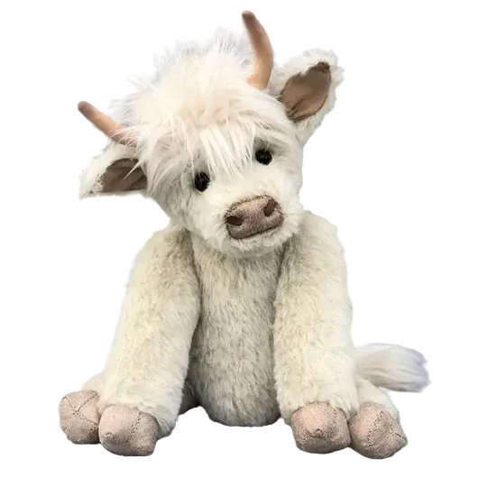 Handgjord Plyschleksak Highland Ko 0