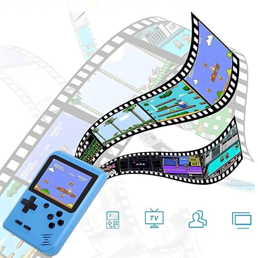 Handhållen Spelkonsol Retro med 400 Spel 2