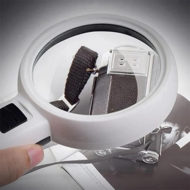 Handhållet Förstoringsglas 30x med LED-ljus 0