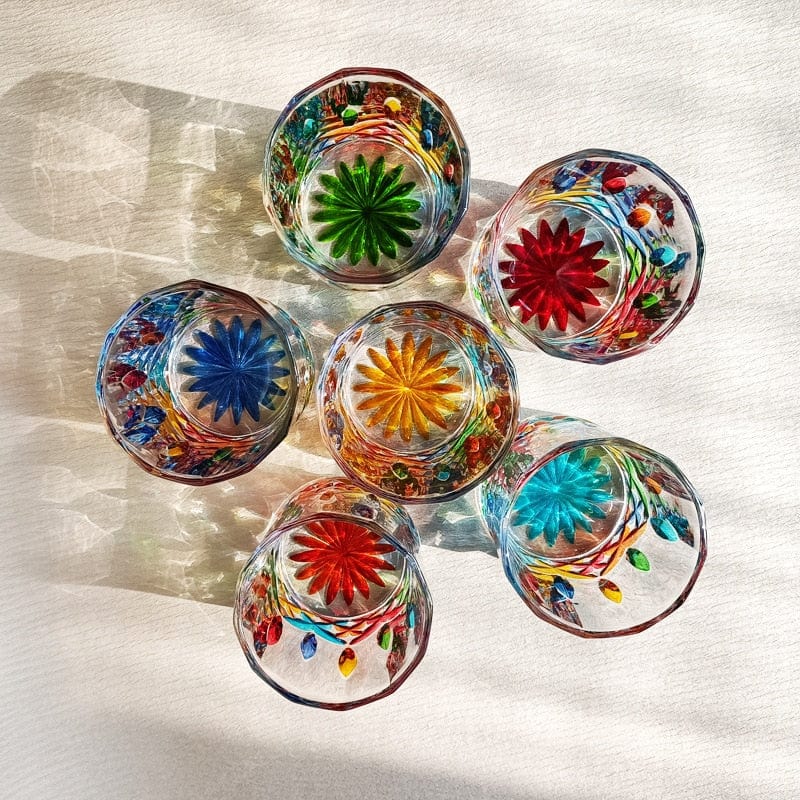 Handmålade Murano-glasögon Unik Design 2