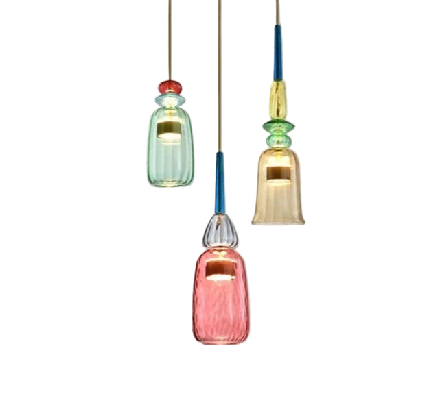 Hängande Lampa i Macaron Färger för Heminredning 4