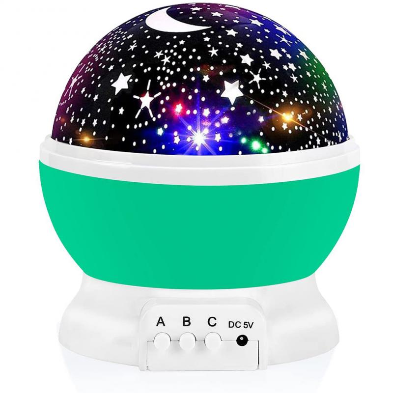 Colorful Galaxy Revolving Lamp