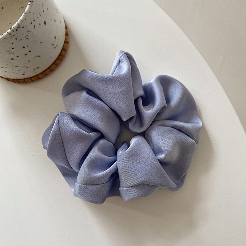 Siden Hår Scrunchie