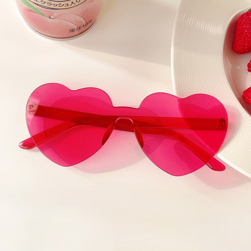 Rimless Heart Solglasögon