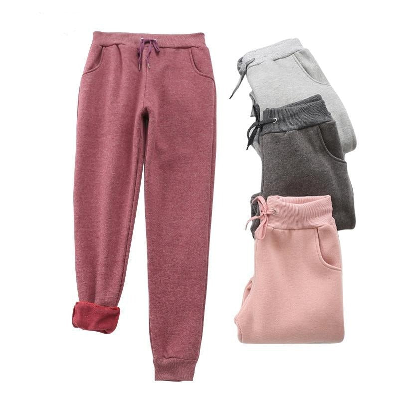 Sköna sweatpants i kashmir