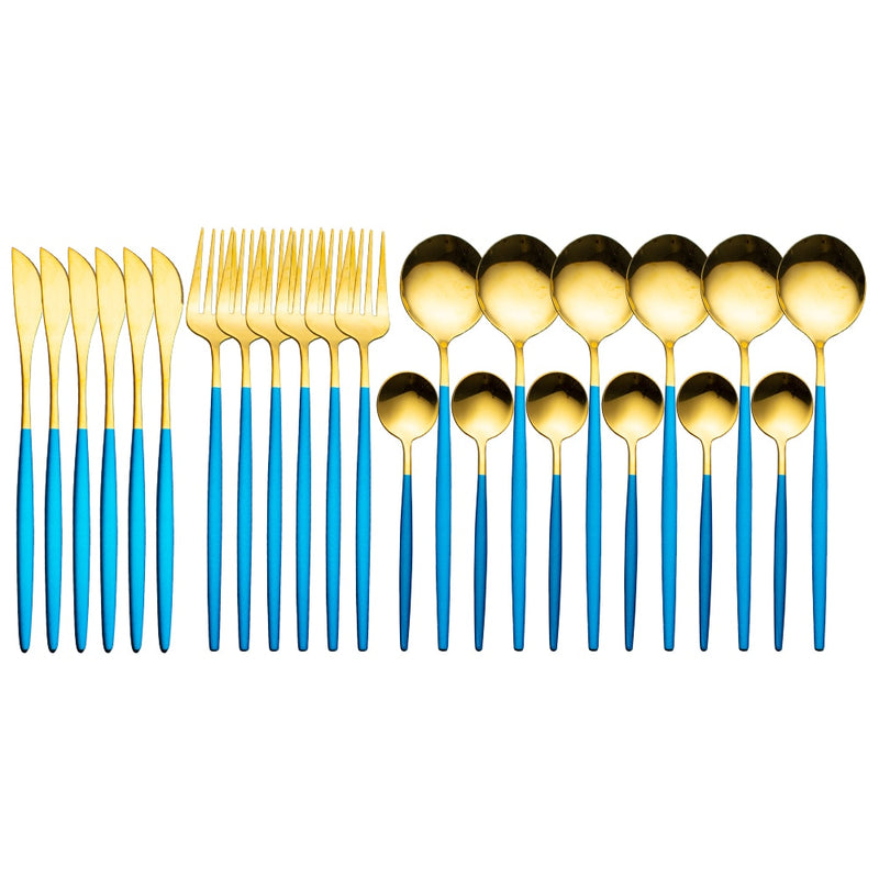 Golden Dinnerware Set (24st)