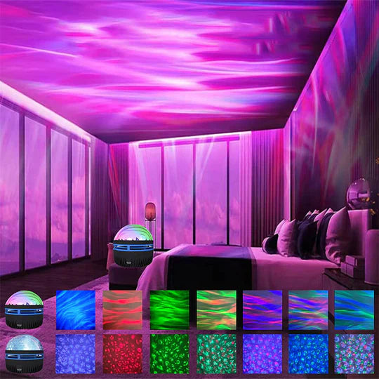 Hemprojektor med Norrskenseffekter och Musiksynkronisering 3