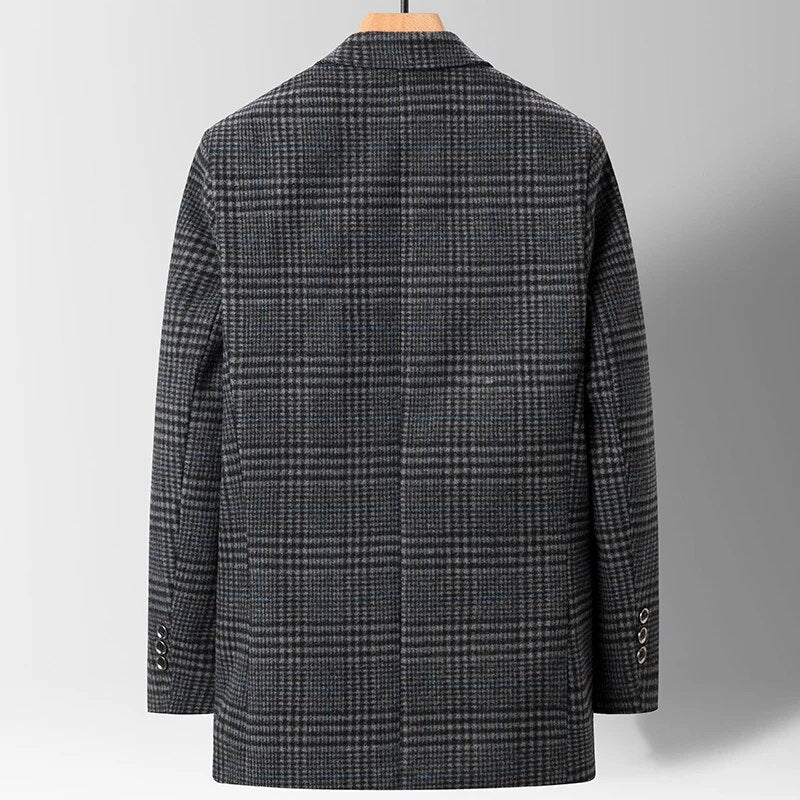 Herr Blazer i Ull med Silkeslen Foder 5