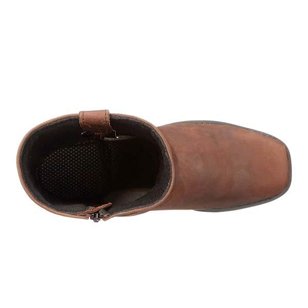 Herr Cowboystövlar i Westernstil med Dragkedja 4