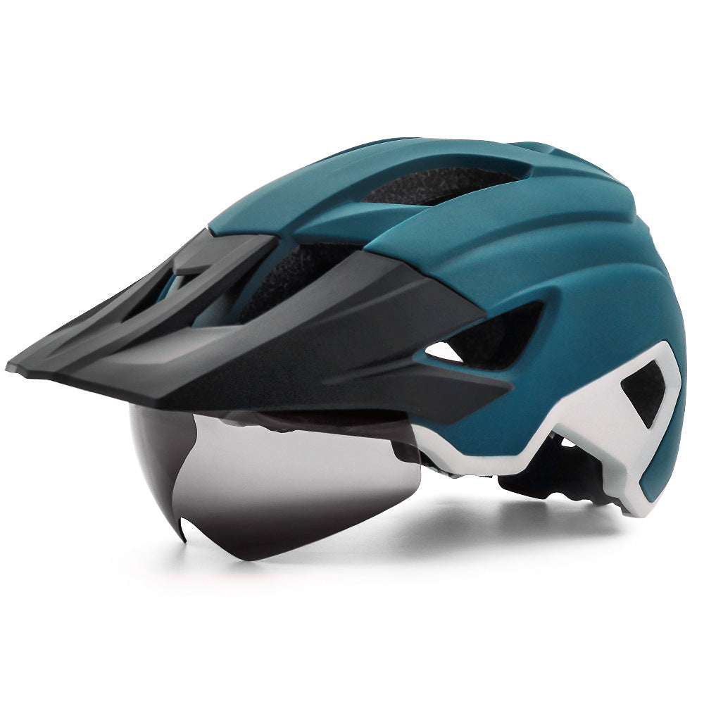 Herr Cykelhjälm Med Integrerat Visir och Ventilation 1
