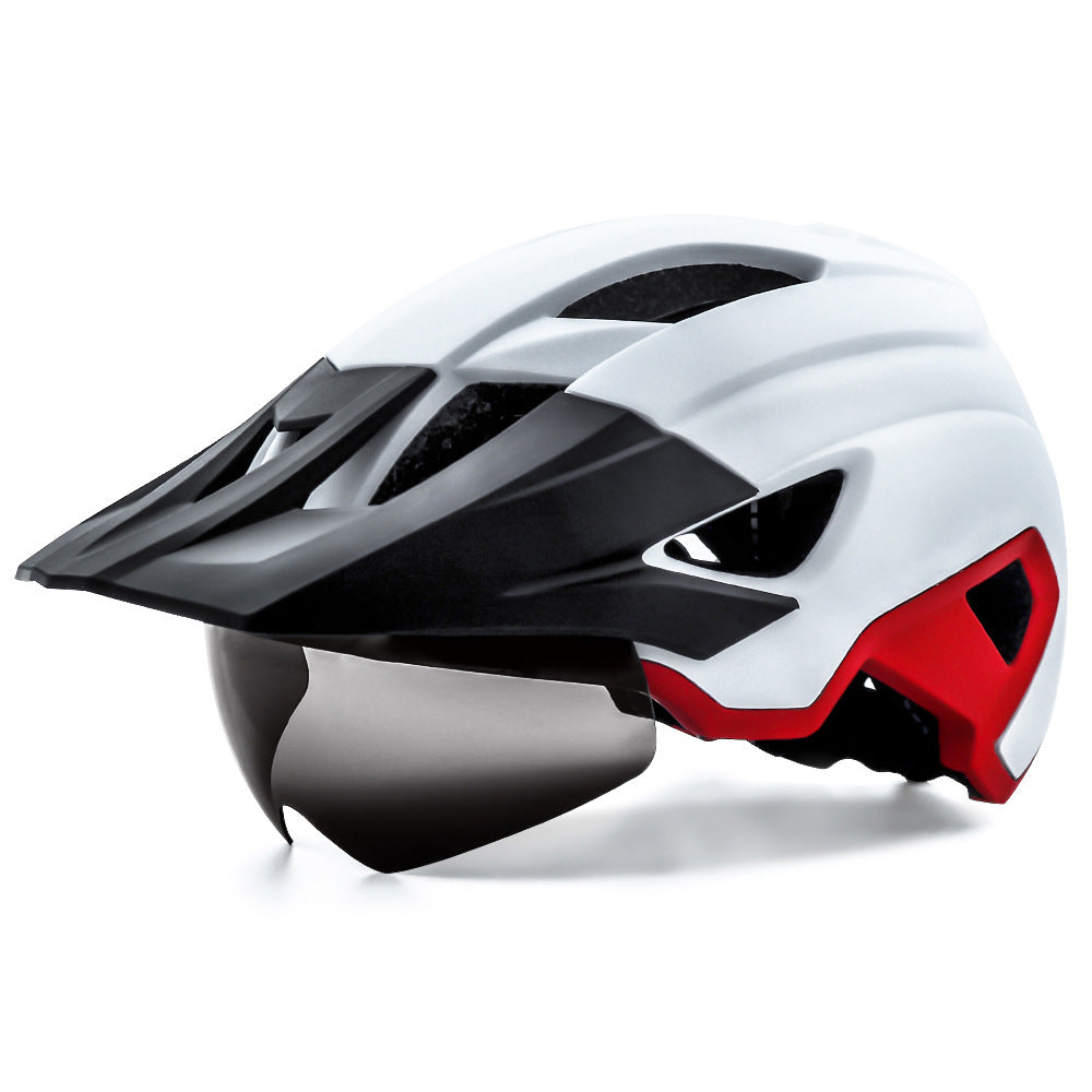 Herr Cykelhjälm Med Integrerat Visir och Ventilation 3