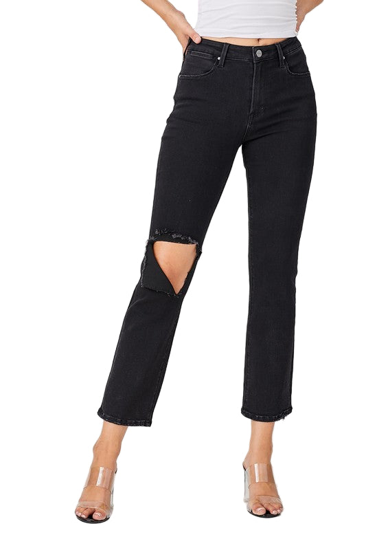 Herr Jeans Svarta Avslappnad Passform Denim 0