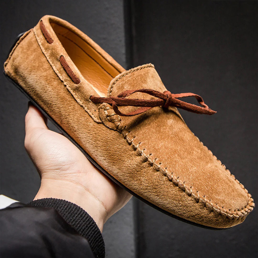 Herr Loafers i Syntetiskt Läder med Slip-On Design 2
