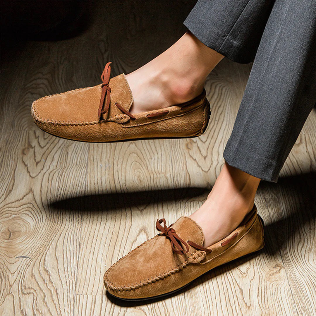 Herr Loafers i Syntetiskt Läder med Slip-On Design 5