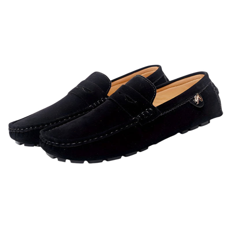 Herr Moccasins Avslappnad Gummi Antiskidande 0
