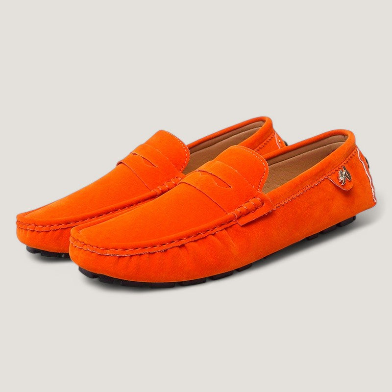 Herr Moccasins Avslappnad Gummi Antiskidande 12