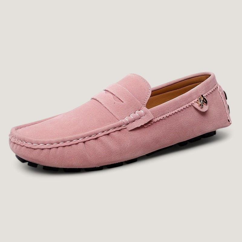 Herr Moccasins Avslappnad Gummi Antiskidande 3