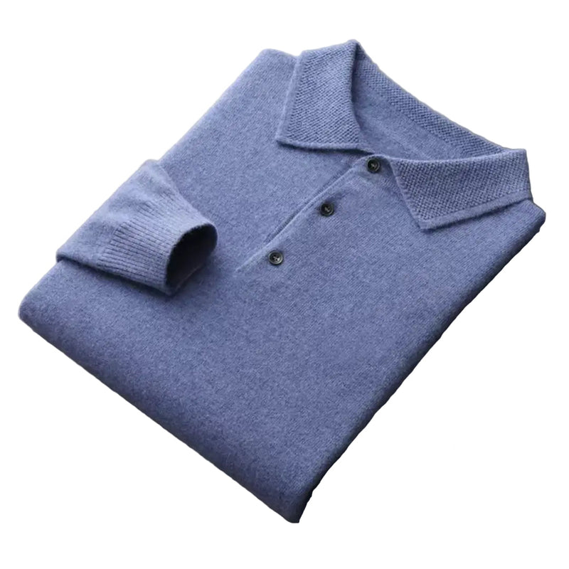 Herr Polo Tröja i Premium Material 0