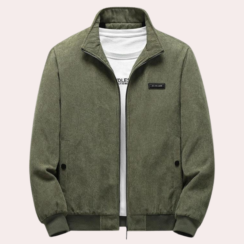 Herr Retro Fløjlsjakke med Tidløst Design 1