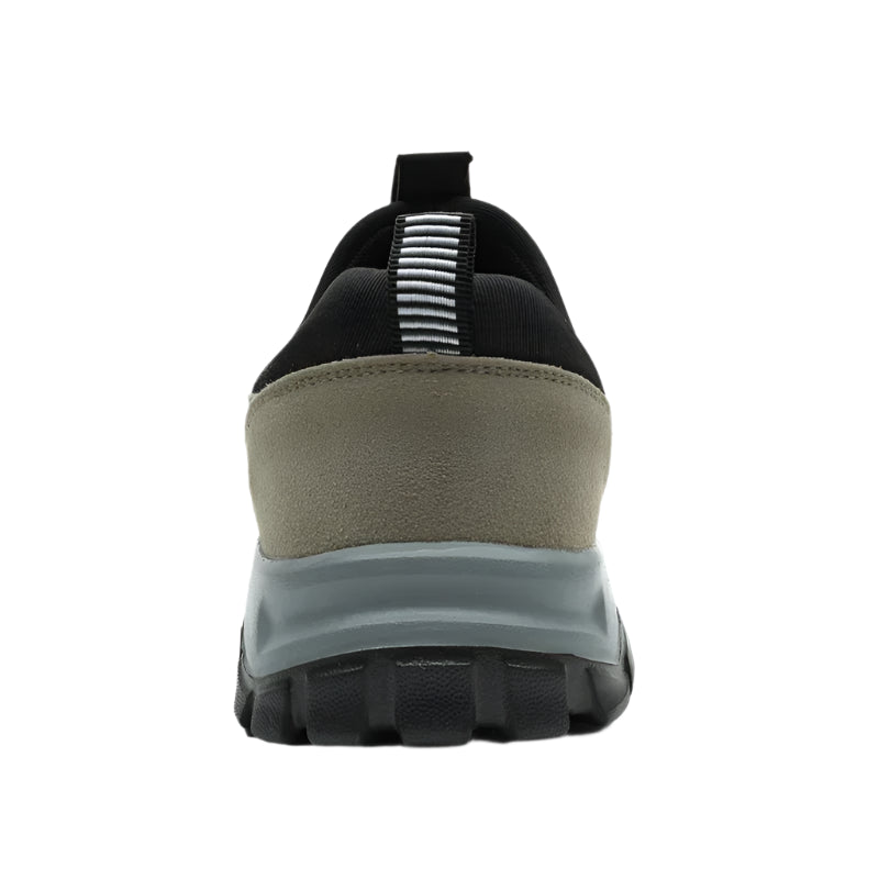 Herr Sneakers Slip-On Suede Läder För Utomhusvandring 3