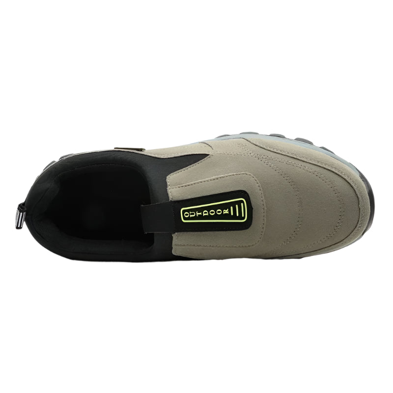Herr Sneakers Slip-On Suede Läder För Utomhusvandring 4