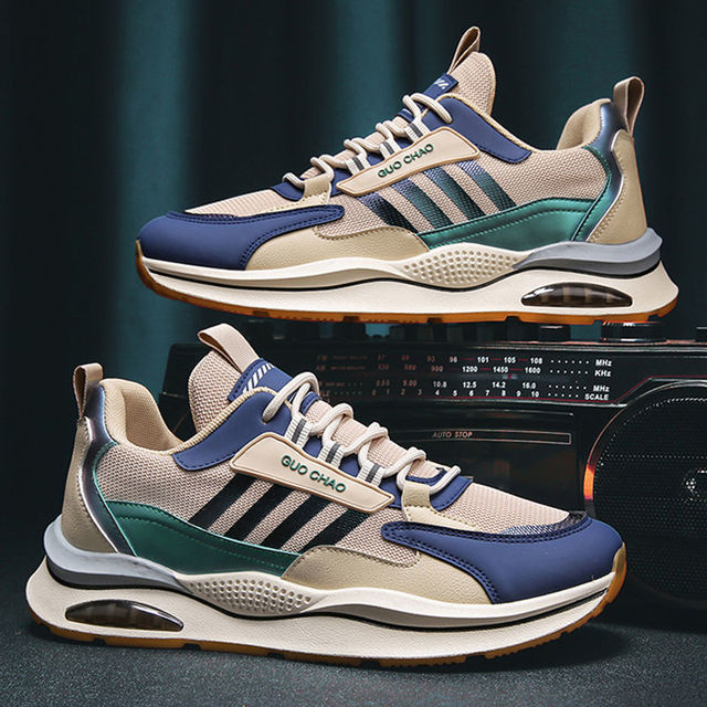 Herr Sneakers Sportig Design För Avslappnat Bruk 2