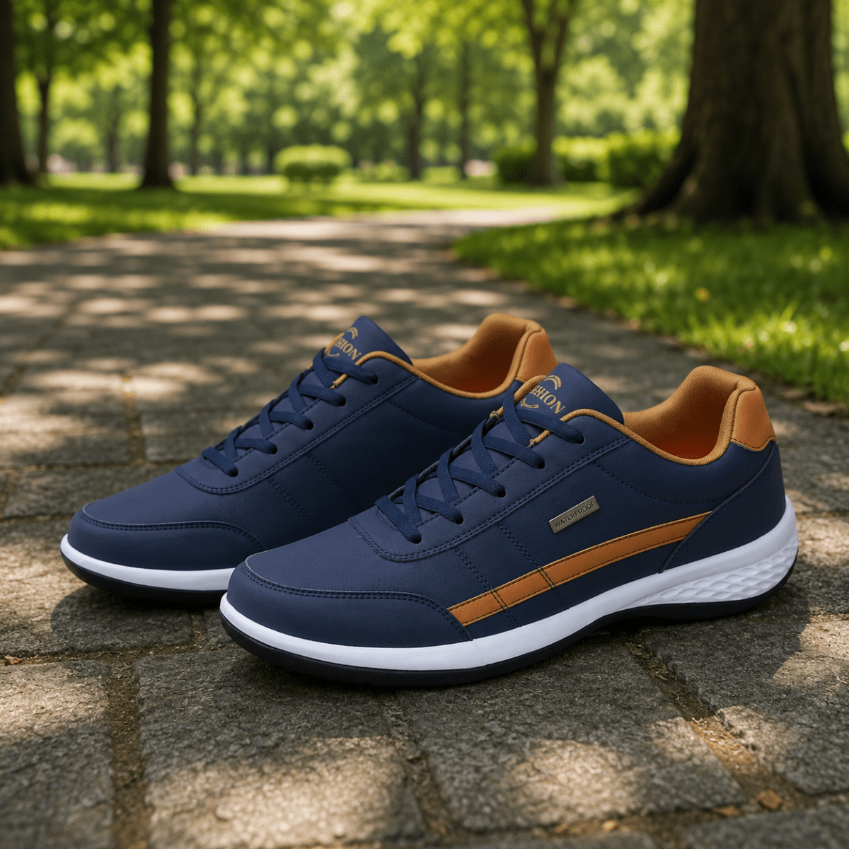 Herr Sneakers med Komfort och Stöd 1
