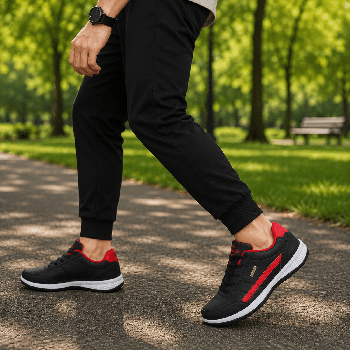 Herr Sneakers med Komfort och Stöd 3