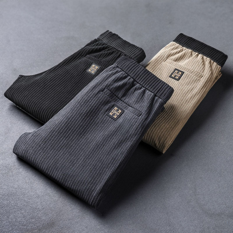 Herr Sweatpants Nanosilk Avslappnad Stil 1