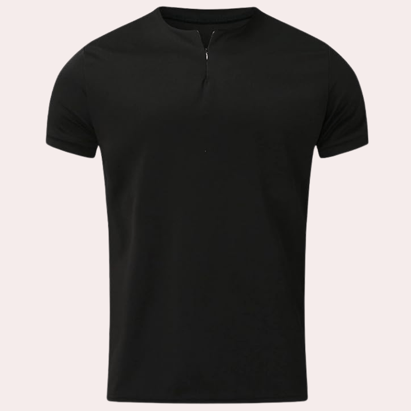 Herr T-shirt Basique Komfortabel Polyester 3