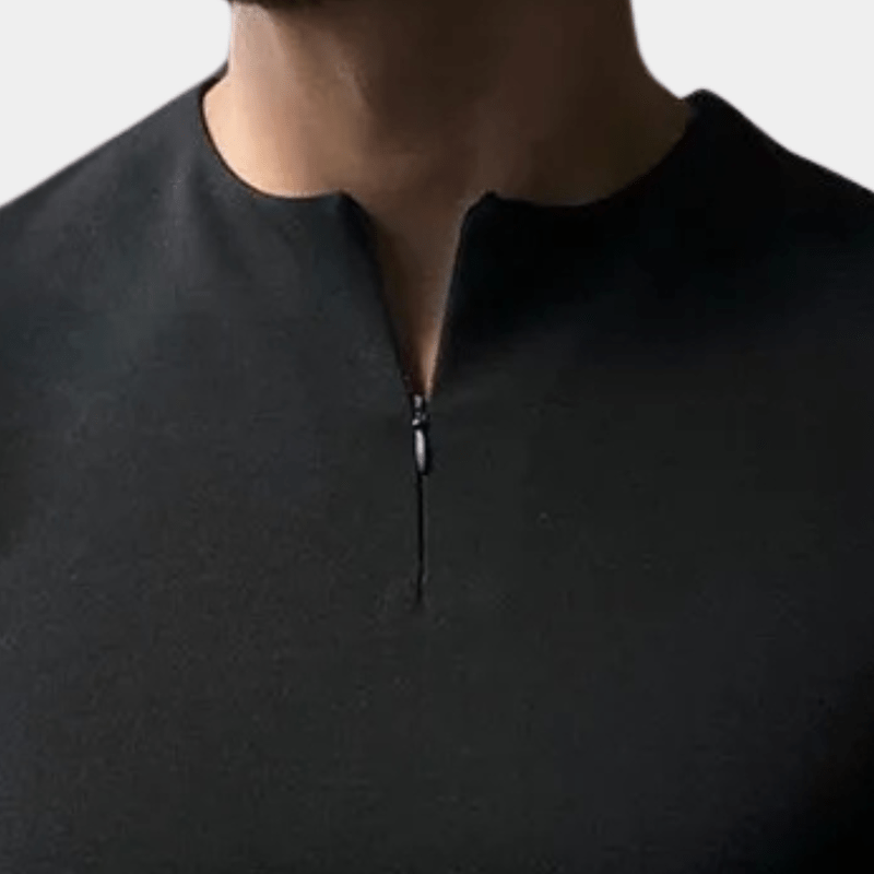 Herr T-shirt Basique Komfortabel Polyester 5