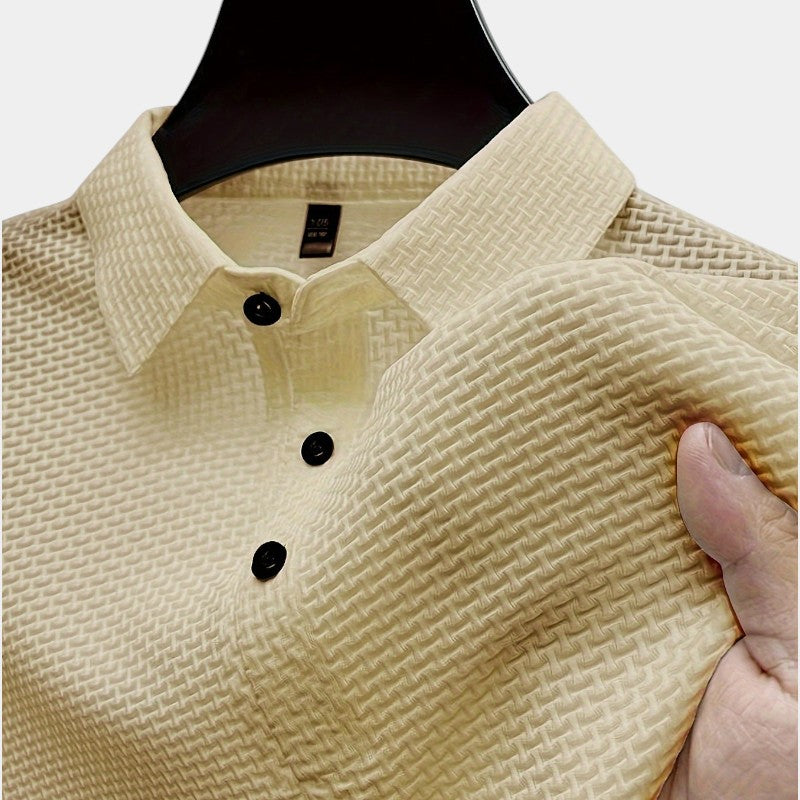 Herr T-shirt Kortärmad Mesh Design 5