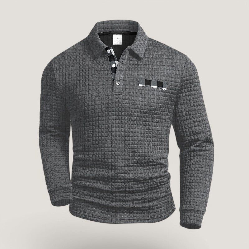 Herr T-shirt Lång Randig Polyester 4