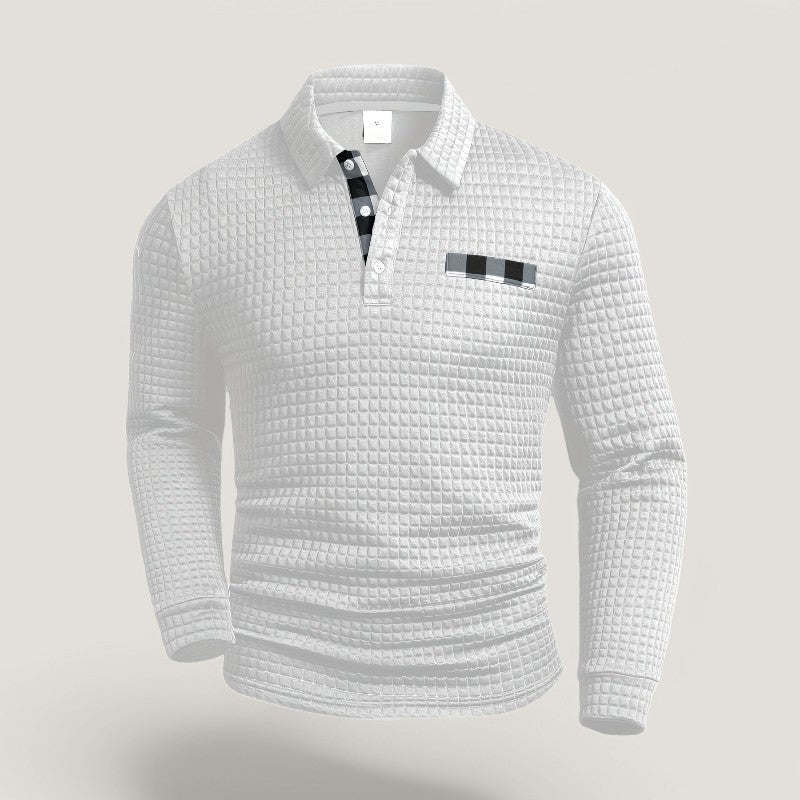 Herr T-shirt Lång Randig Polyester 9