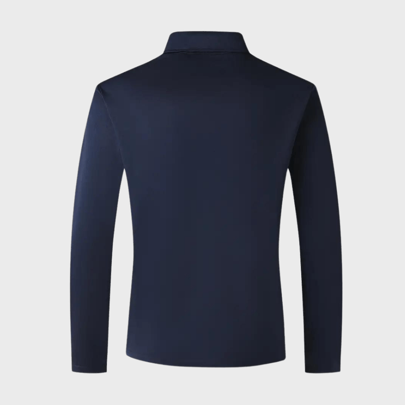Herr T-shirt Långa Ärmar Stilren Polyester 7