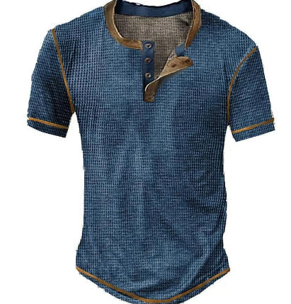 Herr T-shirt Långärmad Vintage Stil 1